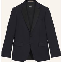 Boss Smoking-Sakko Huge Slim Fit blau