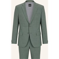 Boss Business Anzug H-Huge-2pcs-253 Slim Fit gruen