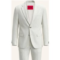 HUGO Business Anzug Henry-getlin253x Slim Fit beige