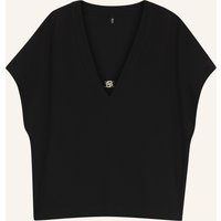 Boss Boss Strand-Oberteil Double B_Top schwarz
