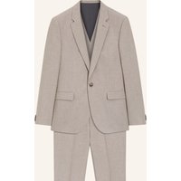 HUGO Business Anzug Arti/Hesten242V1X Extra-Slim Fit braun