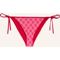 HUGO Bikini-Unterteil Monogram Side Tie Regular Fit pink