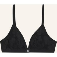 HUGO Bh Bloom Lace Trianglep schwarz