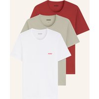HUGO Unterwäsche Top T-Shirt Rn Triplet P Regular Fit rot