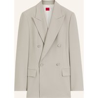 HUGO Blazer Anelina Relaxed Fit grau