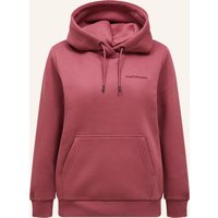 Peak Performance Hoodie rot