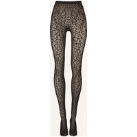 Wolford Strumpfhose Reptile Net Tights braun