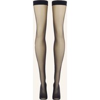 Wolford Wolford Halterloser Strumpf Individual 10 Stay-Up schwarz