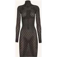 Wolford Kleid Mermaid Net Dress schwarz