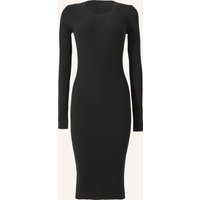 Wolford Kleid Fine Merino Rib Dress schwarz