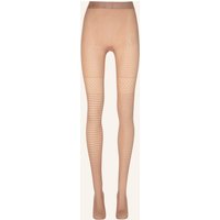 Wolford Wolford Strumpfhose Mosaic Net Tights beige
