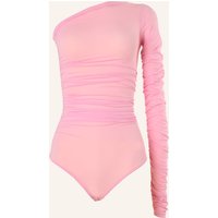 Wolford Wolford Body Sheer Drape String Body pink