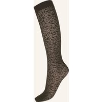 Wolford Wolford Wolford Knee-Highs Bouquet Knee-Highs braun