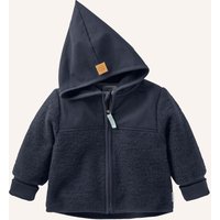 hessnatur Hessnatur Wollfleece Jacke blau