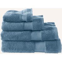 hessnatur Hessnatur Frottier Handtuch blau