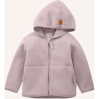 hessnatur Hessnatur Fleece-Jacke rosa