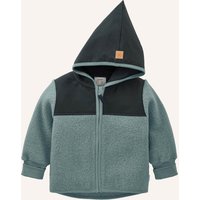 hessnatur Hessnatur Wollwalk Jacke blau