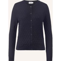 hessnatur Hessnatur Strickjacke blau