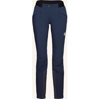 mammut Softshellhose Aenergy Hybrid blau