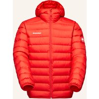 mammut Daunenjacke Waymarker In Mit Kapuze rot