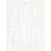 Kaffe Kaffe Hemdbluse Kabella weiss