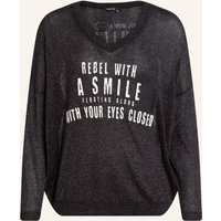 MARC AUREL Marc Aurel Pullover schwarz