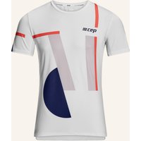 CEP Cep Laufshirt The Run Short Sleeve weiss