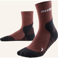 CEP Cep Trekking-Socken Light Merino Compression - Mid Cut braun