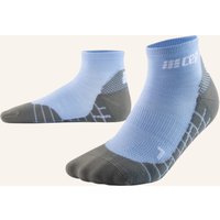 CEP Cep Trekking-Socken Light Merino Low Cut Mit Kompression blau