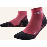 CEP Cep Trekking-Socken Light Merino Low Cut Mit Kompression pink