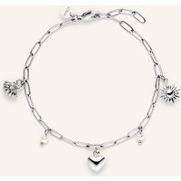 s.Oliver Armband Aus Edelstahl silber
