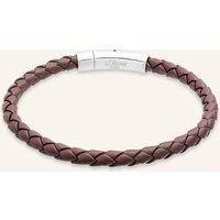 s.Oliver Armband Aus Echtleder braun