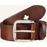 Strellson Gürtel Ledergürtel braun
