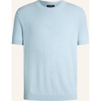 Strellson Strickshirt Loic blau