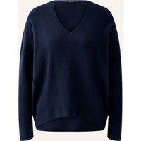 Oui Pullover blau