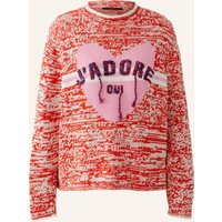 Oui Pullover rot