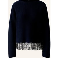 Oui Pullover blau