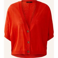Oui Strickjacke rot