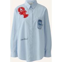 Oui Oui Bluse blau