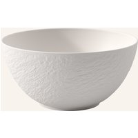 Villeroy & Boch Villeroy & Boch Salatschüssel Manufacture Rock Blanc weiss