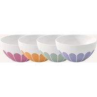 Villeroy & Boch Villeroy & Boch Müslischale 4tlg. Fleur Couleur weiss