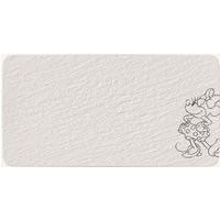 Villeroy & Boch Villeroy & Boch Servierplatte Manufacture Rock Blanc - Mickey Mouse weiss