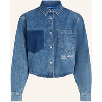 KARL LAGERFELD JEANS Bluse blau