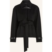 Karl Lagerfeld Mantel schwarz