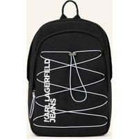 KARL LAGERFELD JEANS Rucksack schwarz