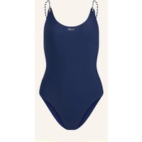 Karl Lagerfeld Badeanzug blau