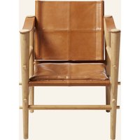 cinas Cinas Lounge Safaristuhl Noble braun