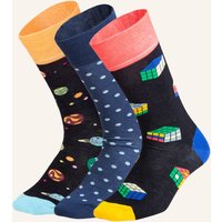 DillySocks Dillysocks Socken Galactic Cubes blau