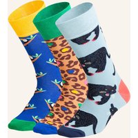 DillySocks Dillysocks Socken Exotic Trio (3er Box) blau