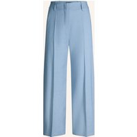 windsor. Bundfaltenhose blau